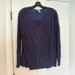 Vince Deep Blue Blouse